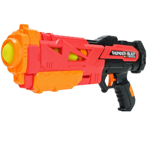 تفنگ اسباب بازی دوکاره آب پاش و شلیک توپ BATTLE Thunder Blast 2 In 1_تفنگ اسباب بازی